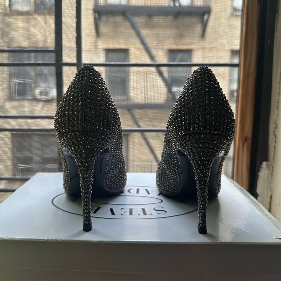 Steve Madden Rhinestone heels - Picture 6 of 7